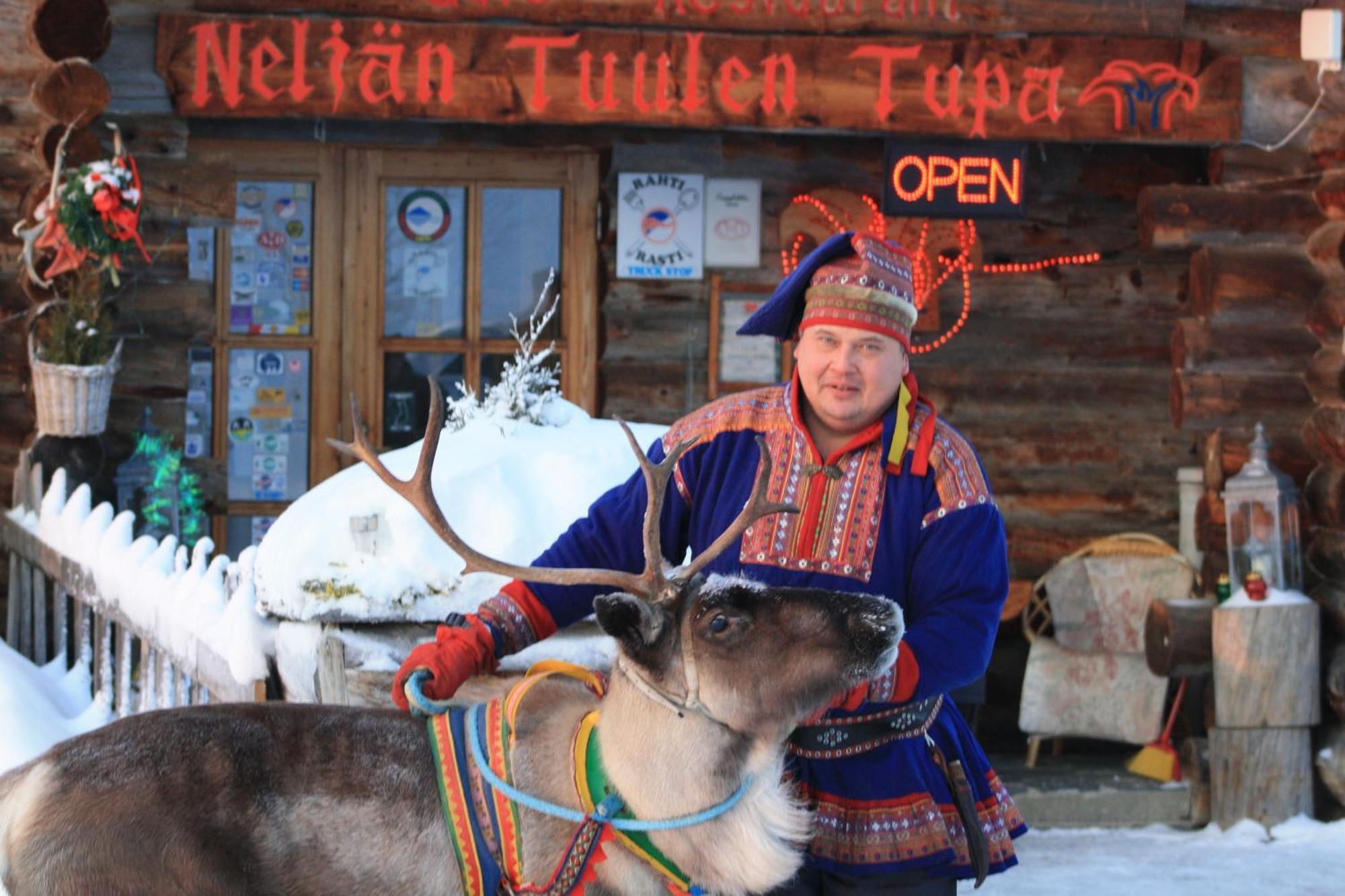 Neljaen Tuulen Tupa Bed & Breakfast Kaamanen Eksteriør bilde