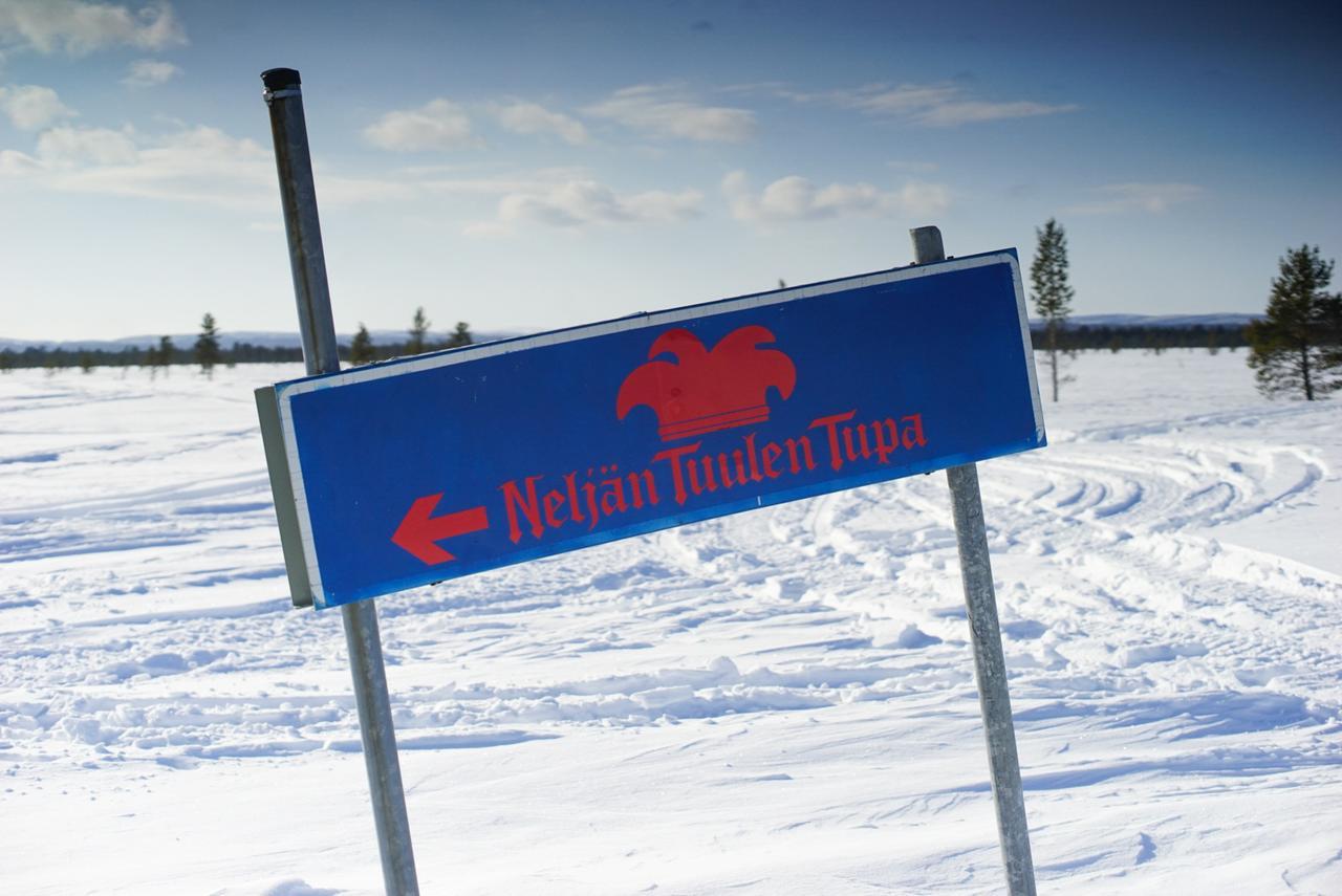 Neljaen Tuulen Tupa Bed & Breakfast Kaamanen Eksteriør bilde